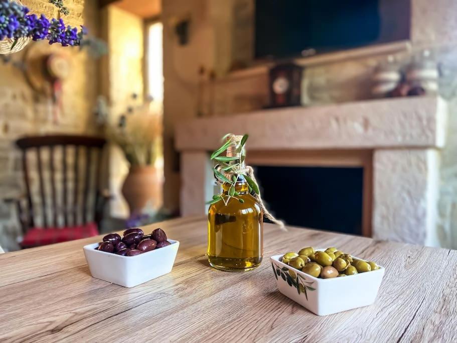 Olive Land - Γη Τησ Ελιασ / Stone Villa. Gouves Exterior photo
